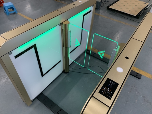LD-S708 Optical Speedlane Turnstile , Full Height Pedestrian Turnstiles