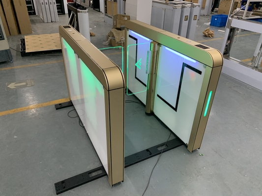 LD-S708 Optical Speedlane Turnstile , Full Height Pedestrian Turnstiles